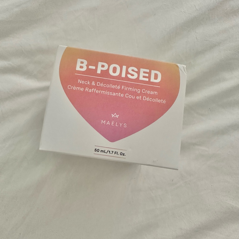 MAËLYS Cosmetics B-Poised Neck & Décolleté Firming Cream NEW in box